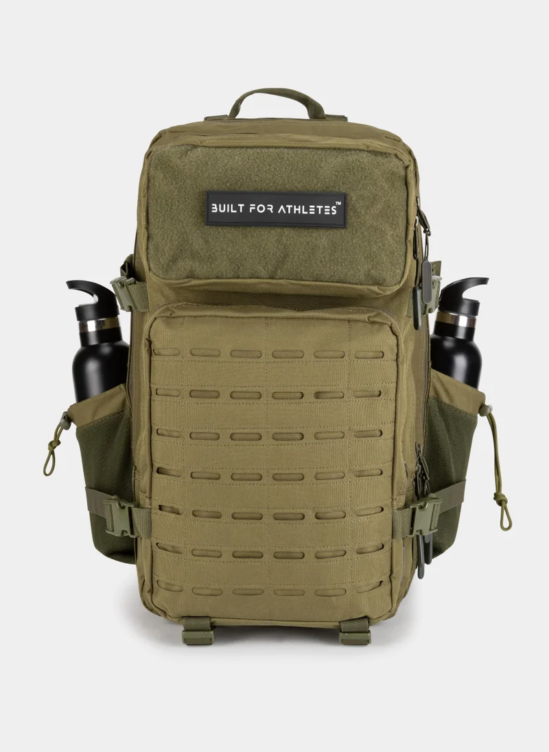 Built for Athletes LARGE GYM BACKPACK BUILT FOR ATHLETES ARMY GREEN