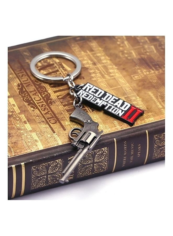 NIBEMINENT Red Dead Redemption2 Gun Key Chain
