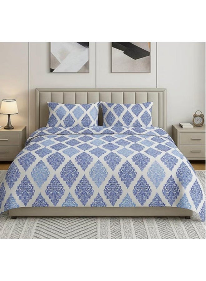 سنوز باندل عيد الام اشترى قطعه واحصل على الاخرى مجانا، طقم ملاية سرير عاديه مقاس زوجي، طقم 6 قطع، 220*235 سم، تصميم اش*تصميم رويال - Image 4