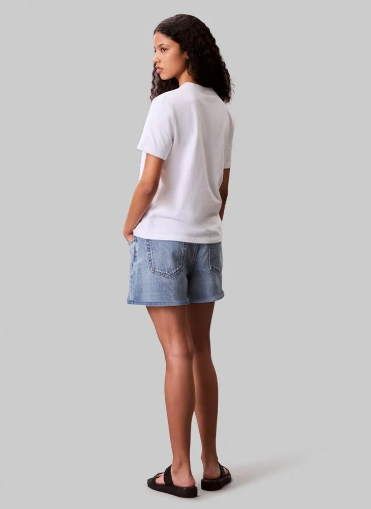 Calvin Klein Jeans 2 Pack of Logo Crew Neck T-Shirt