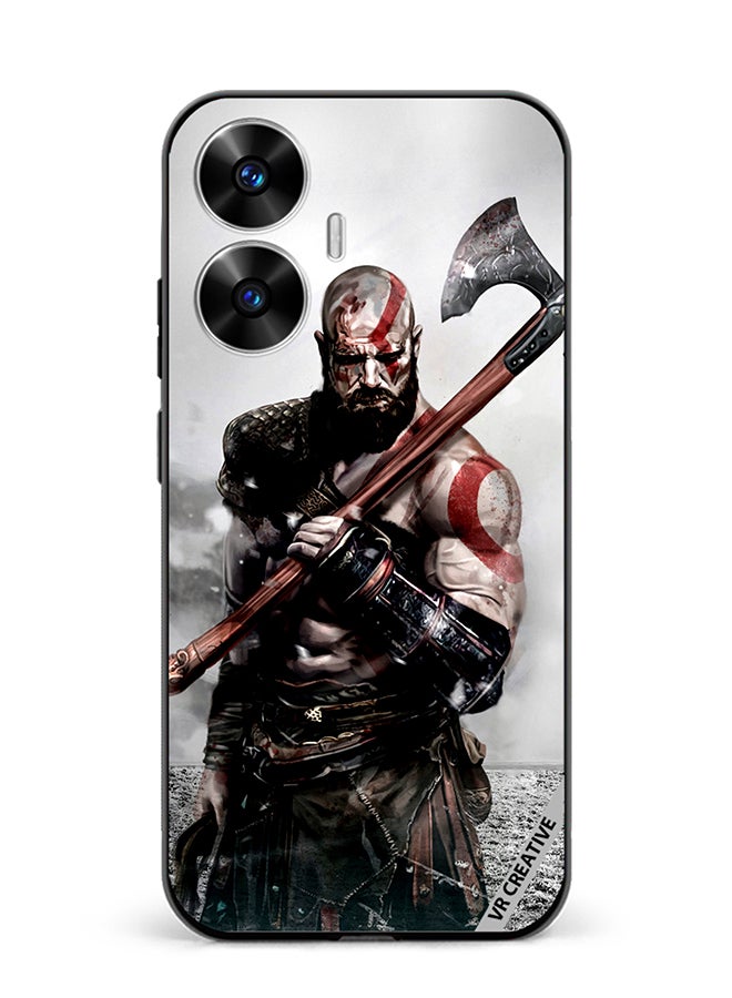VR CREATIVE Protective Case Cover For Realme C55 God Of War Movie Design Multicolour - Image 1