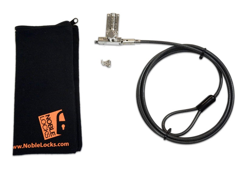 Noble Locks TZ03TC Ultra Compact Wedge 4 Digit Combo Lock for Dell Latitude Laptops - Image 4