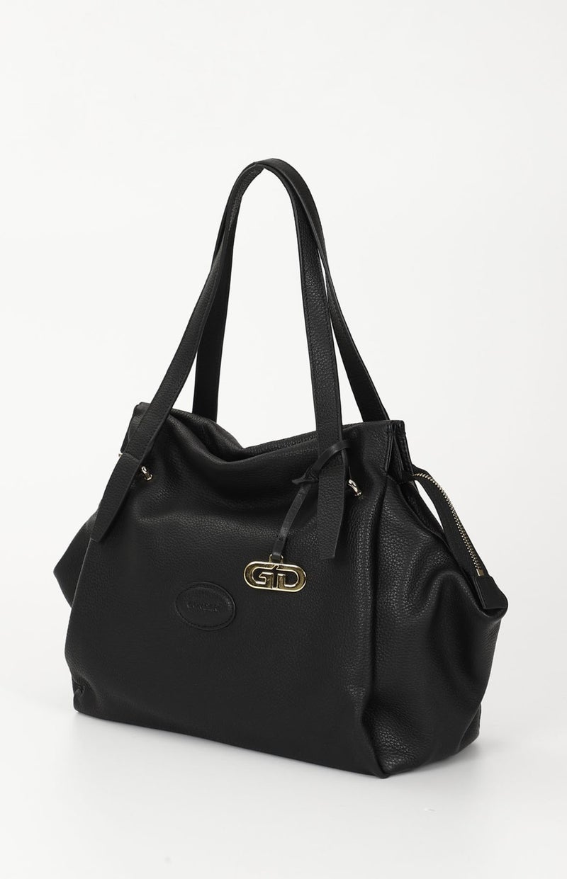 Gönderi(r) Gon Platinum Genuine Leather Large Size Women's Shoulder and Handbag B6537  - Image 4