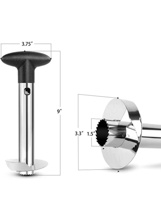 EasyLife Stainless Steel Pineapple Cutter for Easy Core Removal  - Image 2