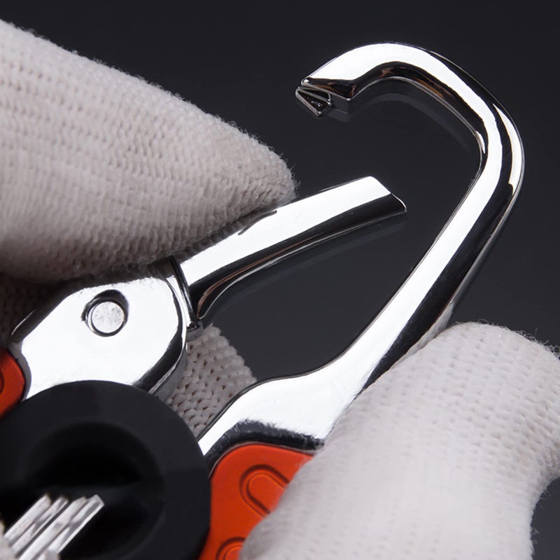 6pcs Creative Stainless Steel Keychain, Men’s Car Key Chain, Keychain for Men and Women, Double Ring Design - Image 4