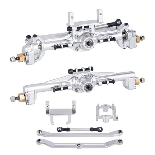 AMK Extended 20mm TRX4M Portal Axle1096g Aluminum CNC TRX4M Axle TRX4M Portal Axles with Two Servo Mount Options for 118 RC CrawlerCar TRX4M Axle Upgrade Parts - Image 1