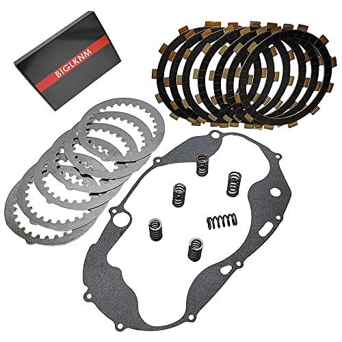 BIGLKNM Clutch Kit Friction Plates & Heavy Duty Springs Gasket Compatible for Yamaha Banshee 350 YFZ 350 1987-2006 - Image 1