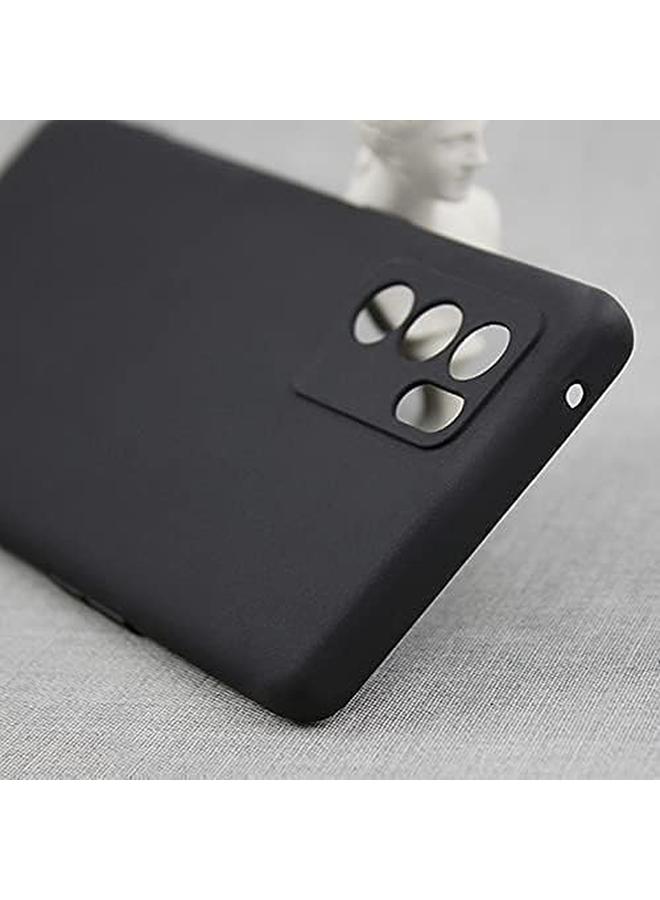 erorex Case For Oppo Reno 6Z 5G Silicone Soft Thin Slim Smooth Flexible Phone Cover For Reno6 Z 6.4" 2021 Black Black - Image 3