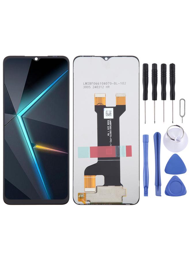 إيروريكس شاشة LCD بديلة لهاتف ZTE Nubia Neo 5G مع مجموعة كاملة من المحول الرقمي - Image 1