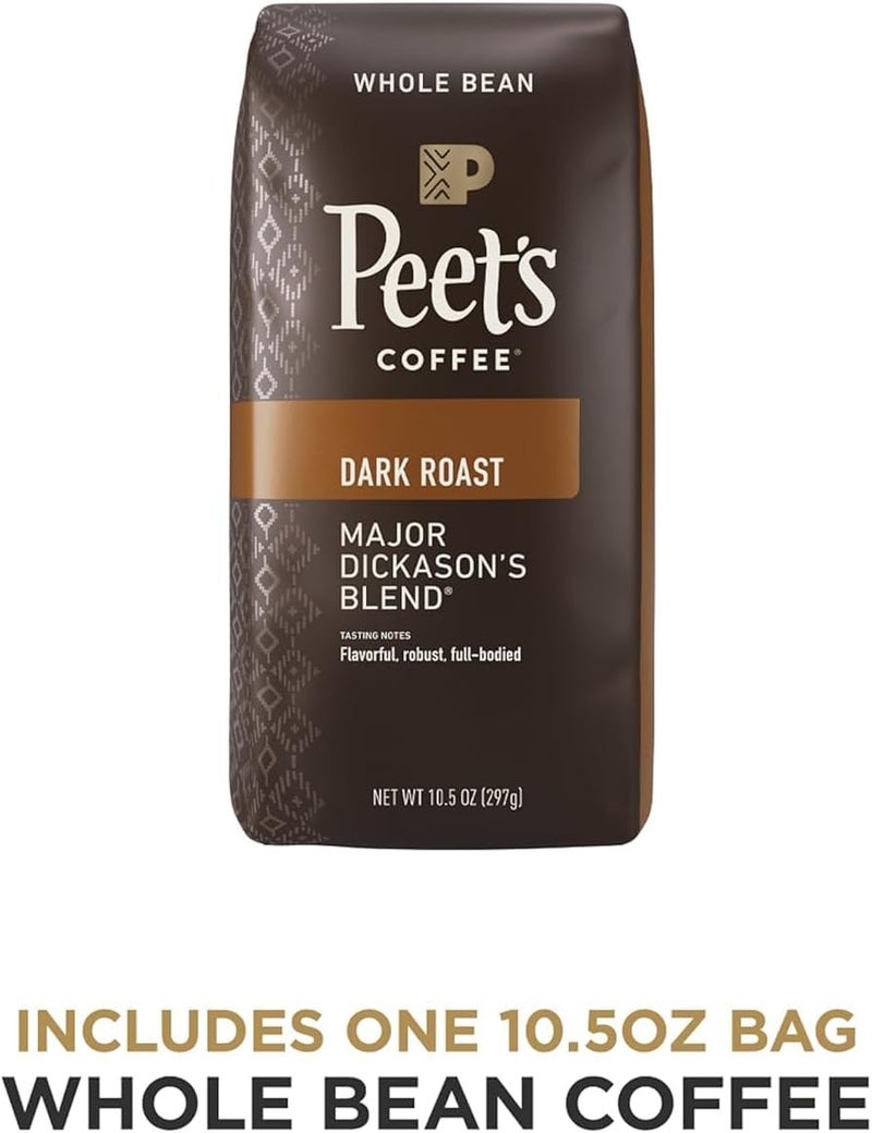 Peet's Coffee قهوة بييتس المحمصة الداكنة - مزيج مايجور ديكاسون، 10.5 أونصة - Image 2