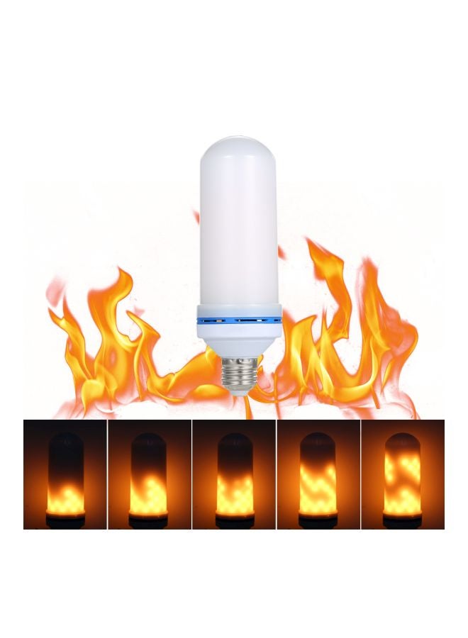 إسكدنيا مصباح بإضاءة LED بتأثير شعلة اللهب أبيض 16.0x6.7x6.7سم - Image 2