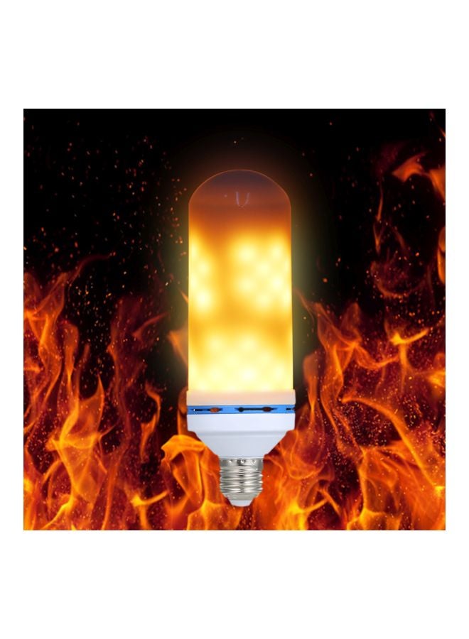 إسكدنيا مصباح بإضاءة LED بتأثير شعلة اللهب أبيض 16.0x6.7x6.7سم - Image 4