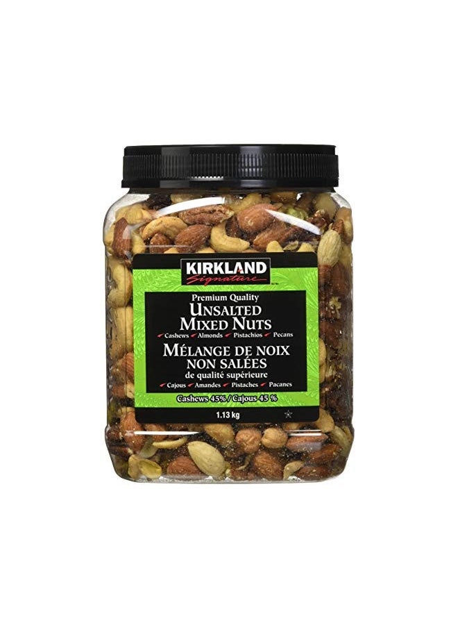 Kirkland Signature - Kirkland Signature Extra Fancy Unsalted Mixed Nuts 2.5 (Lb) - Image 1
