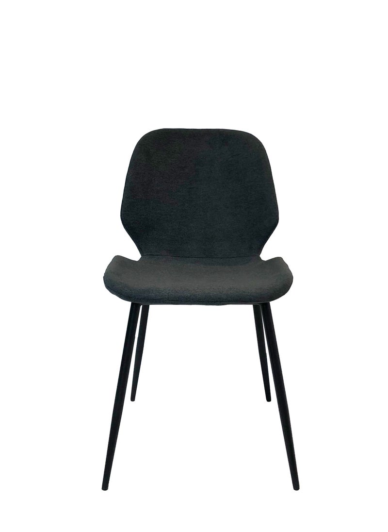 JILPHAR FURNITURE Dining chair Grey Fabric JP1106a  - Image 3