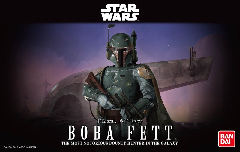 BANDAI SPIRITS Bandai Hobby - Star Wars - Boba Fett, Bandai Spirits Star Wars Character 1/12 Model Kit - Image 4
