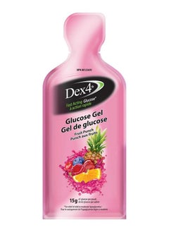 Glucose Gel Packs 6 Pack Fruit Punch