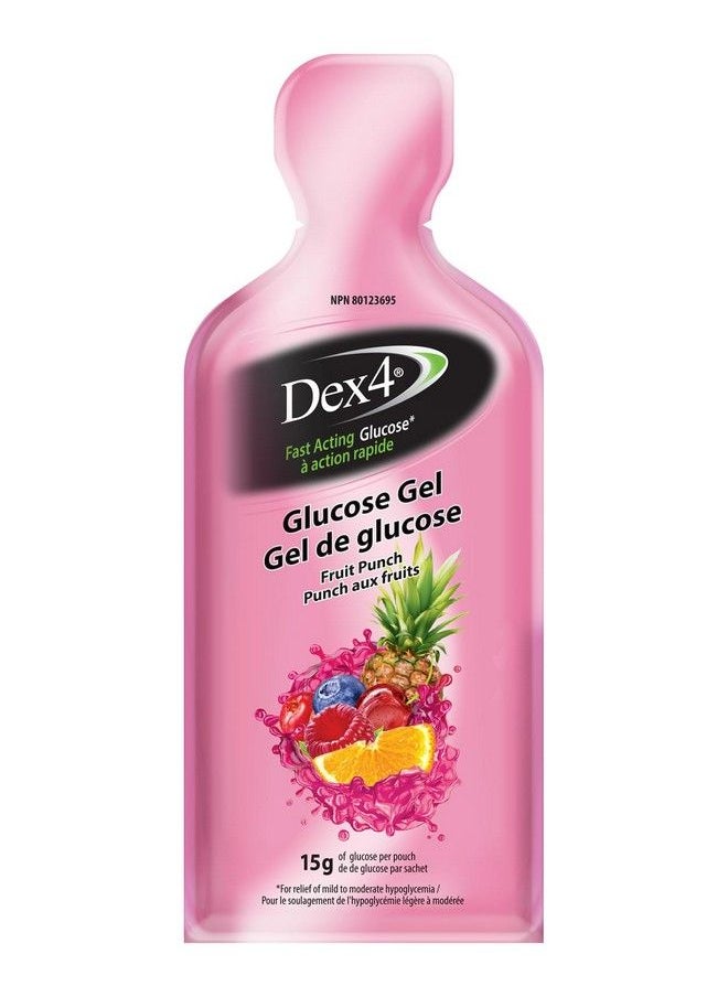 Dex4 - Glucose Gel Packs 6 Pack Fruit Punch - Image 1