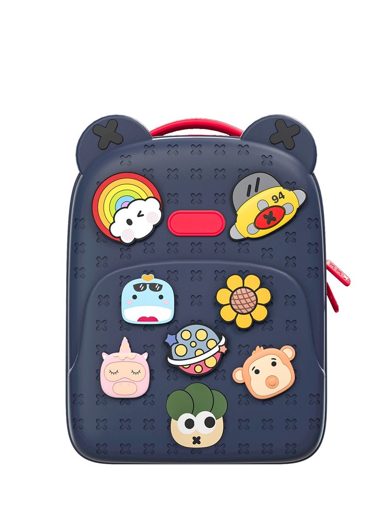 بيكوسيسي حقيبة ظهر للأطفال صغيرة بيكوسيسى K16  لون كحلي - Image 1