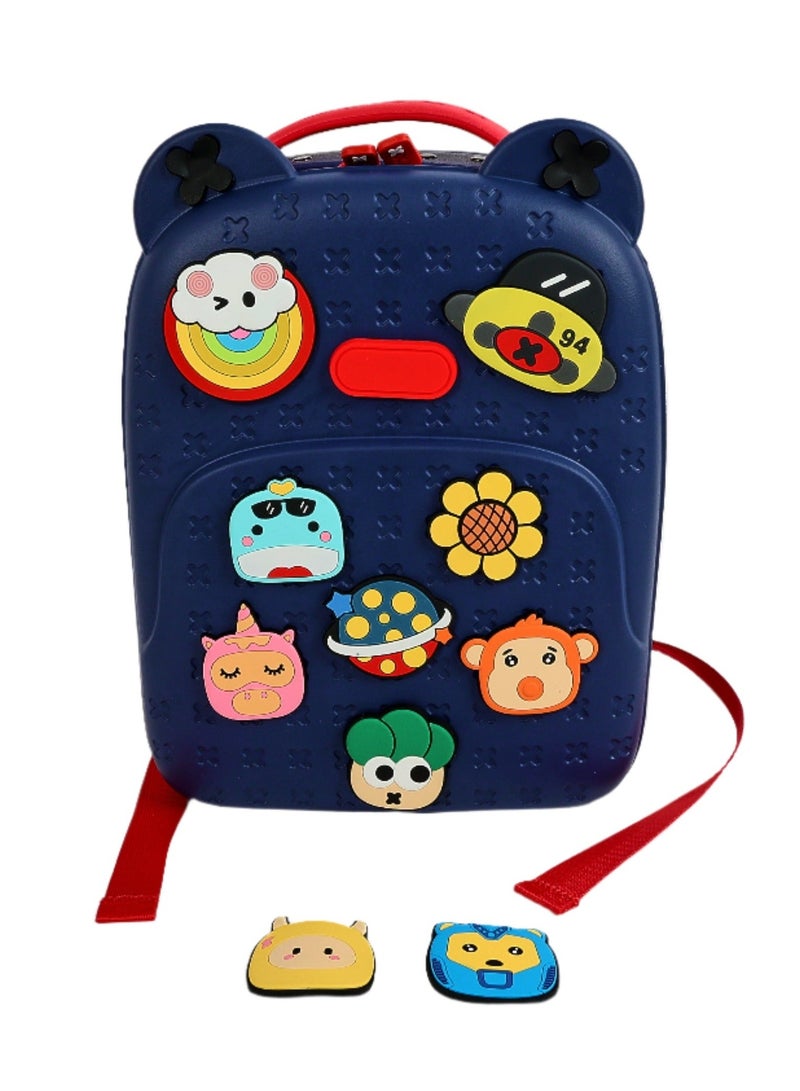 بيكوسيسي حقيبة ظهر للأطفال صغيرة بيكوسيسى K16  لون كحلي - Image 3