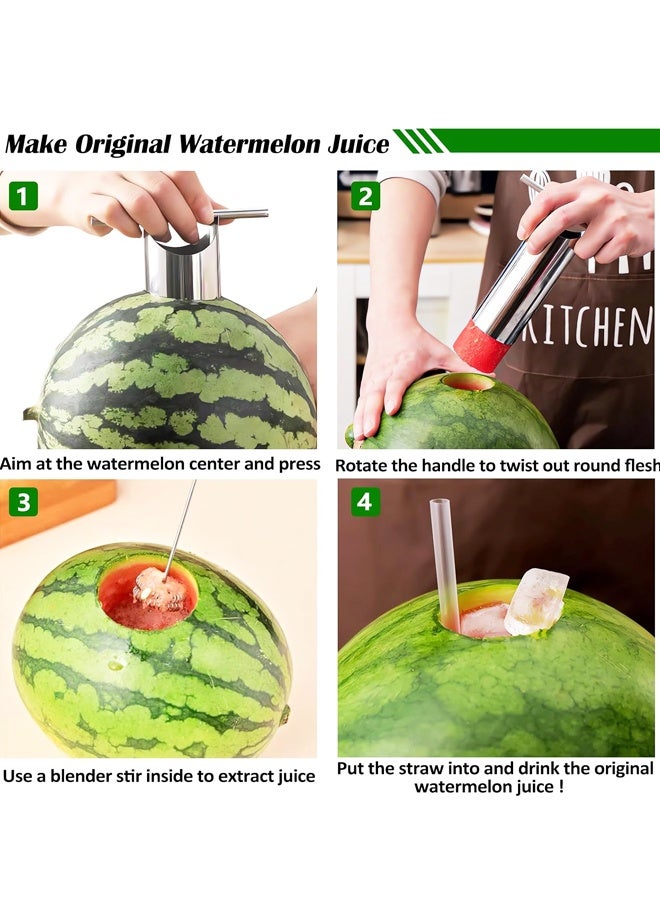 Stainless Steel Watermelon Cutter Slicer Tool - Image 5