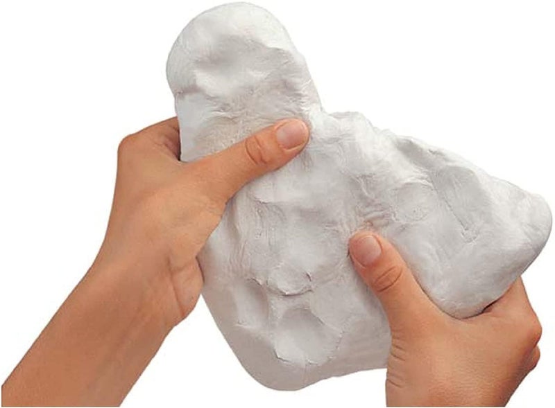 Kabeer Art Modelling Clay Air Hardening White 1 Pack 500 GMS Ideal Choice for Artists or Students. - Image 5