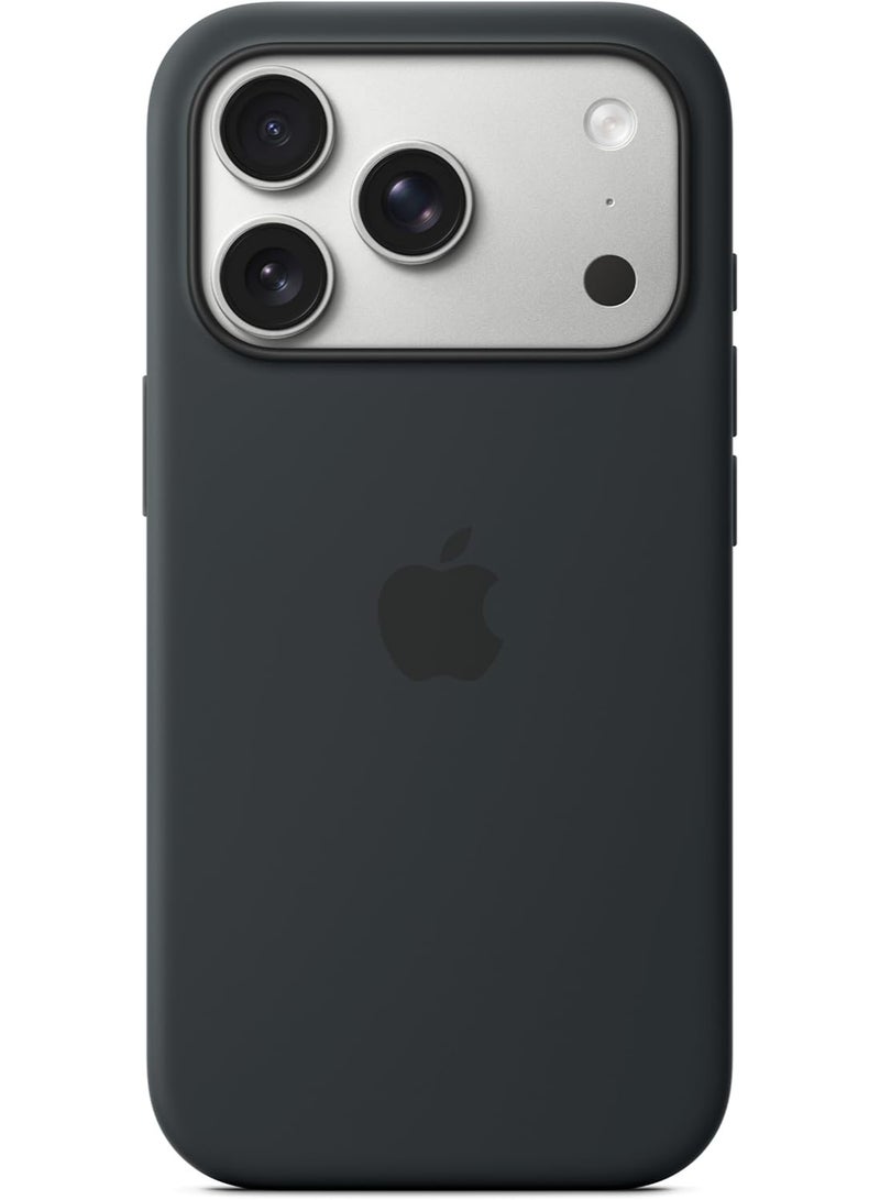 روفی جراب ROFEE سيليكون لجهاز iPhone 17 Pro مع MagSafe - أسود - Image 2