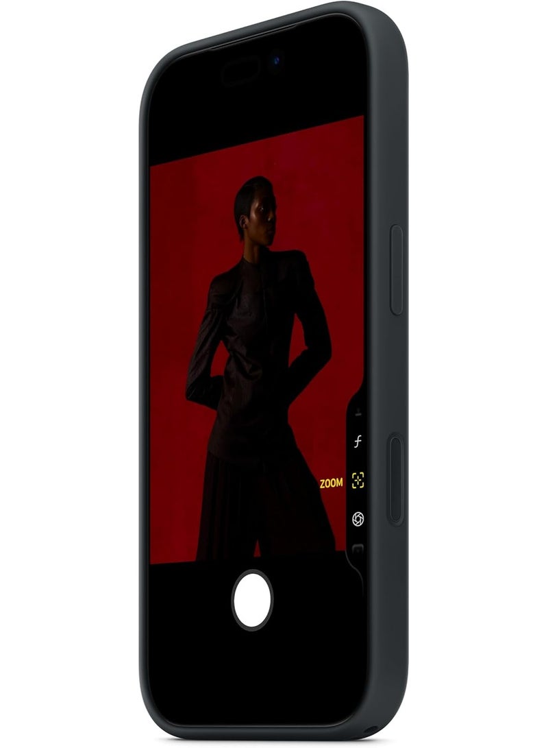 روفی جراب ROFEE سيليكون لجهاز iPhone 17 Pro مع MagSafe - أسود - Image 3