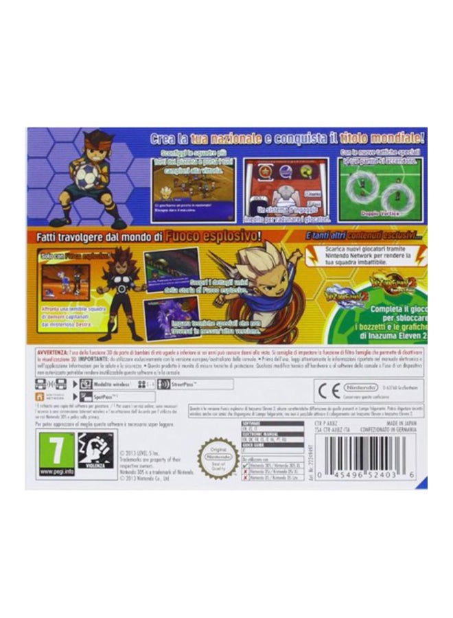 Nintendo Inazuma Eleven 3 : Bomb Blast (Intl Version) - Role Playing - nintendo_3ds - Image 2