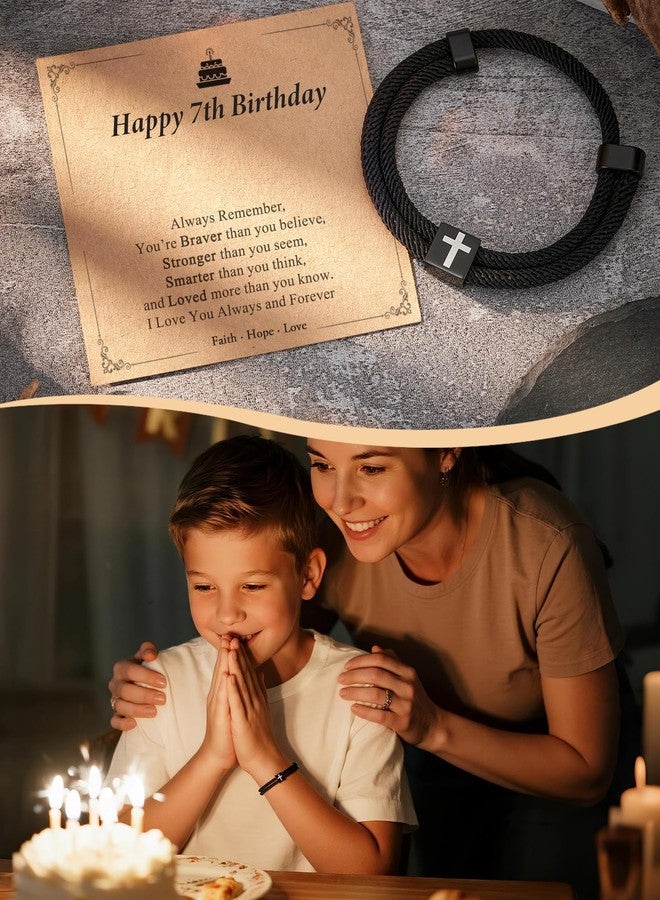 Shonyin 7 Year Old Boy Birthday Gifts, Gifts for 7 Year Old Boy Birthday Bracelet Gift Ideas - Image 3