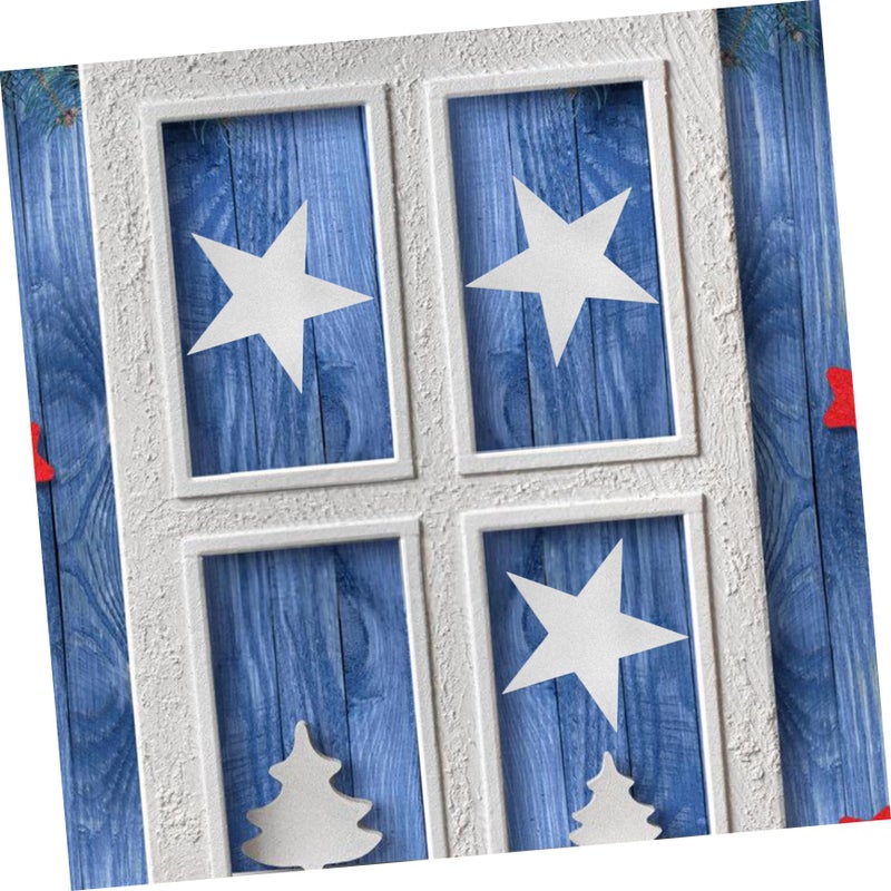 Double Sided Glitter Star Cutouts 50 Sheets Gold Silver Red Blue Classroom Party Wall Decor - Image 5