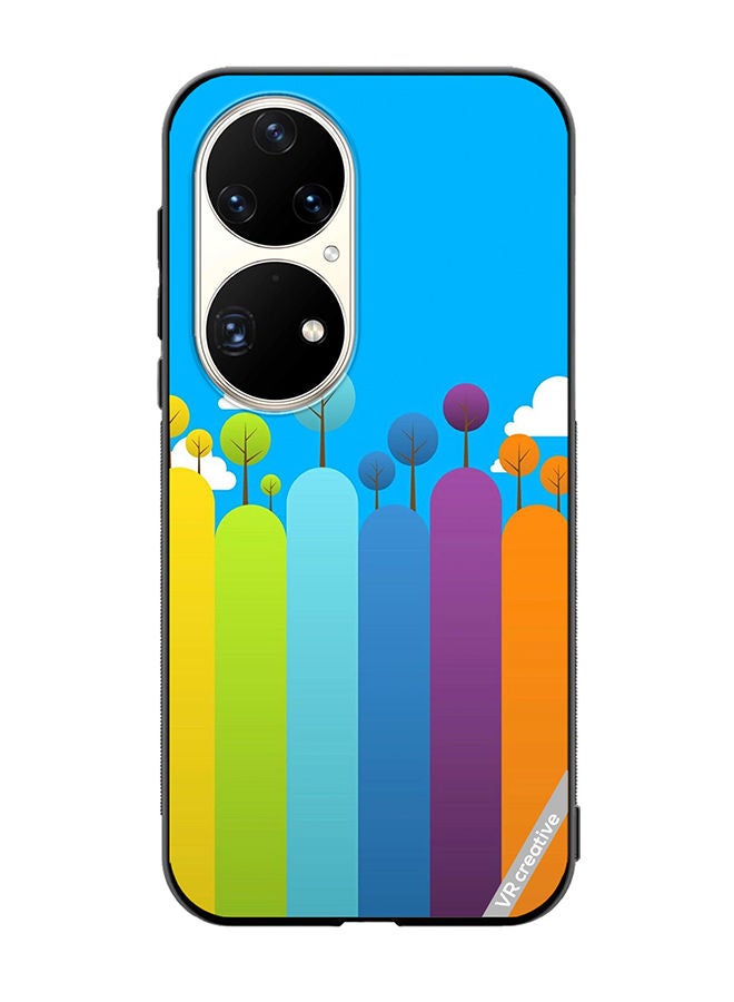 VR CREATIVE Protective Case Cover For Huawei P50 Pro Nature Design Multicolour - Image 1