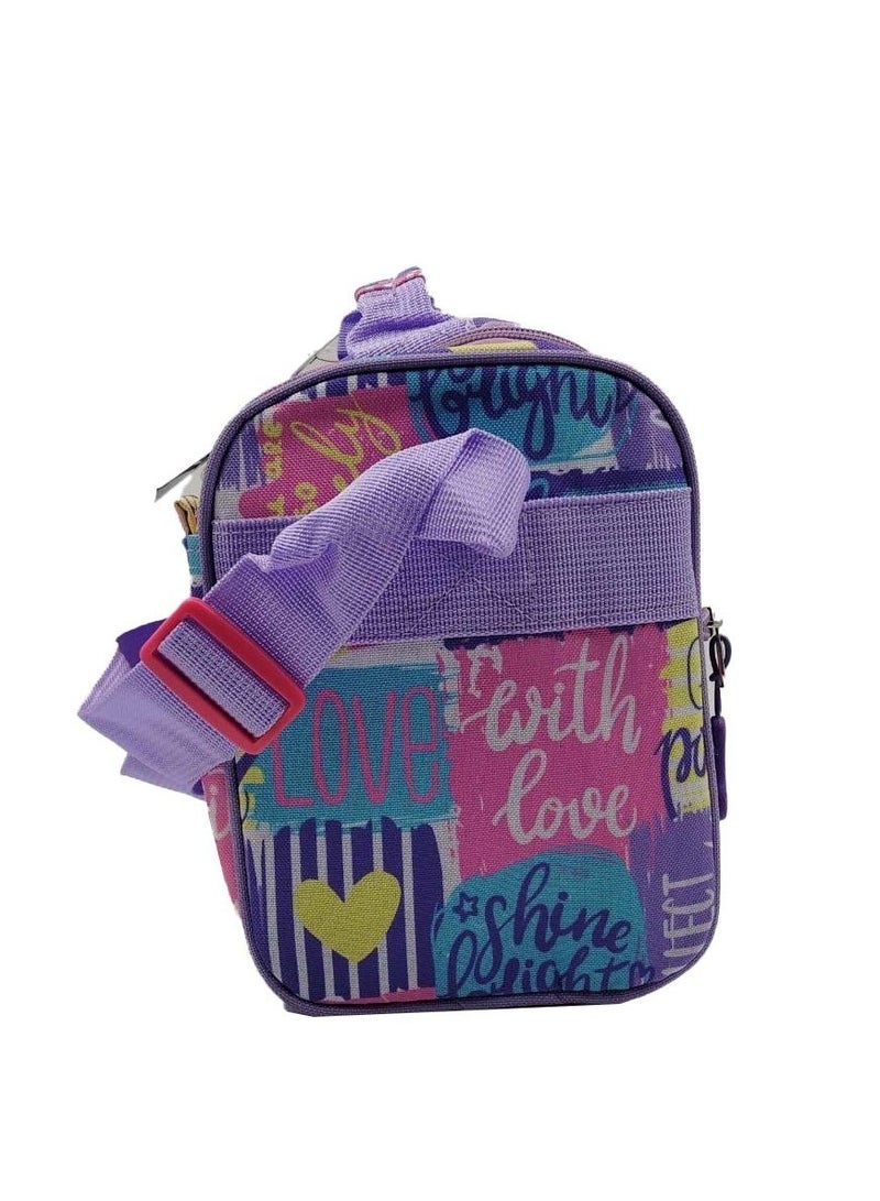 Nuzki Kids Insulated Lunch bag,Cooler Bag Travel Lunch Tote Bags With Adjustable Strap For School Children Student. - Image 4