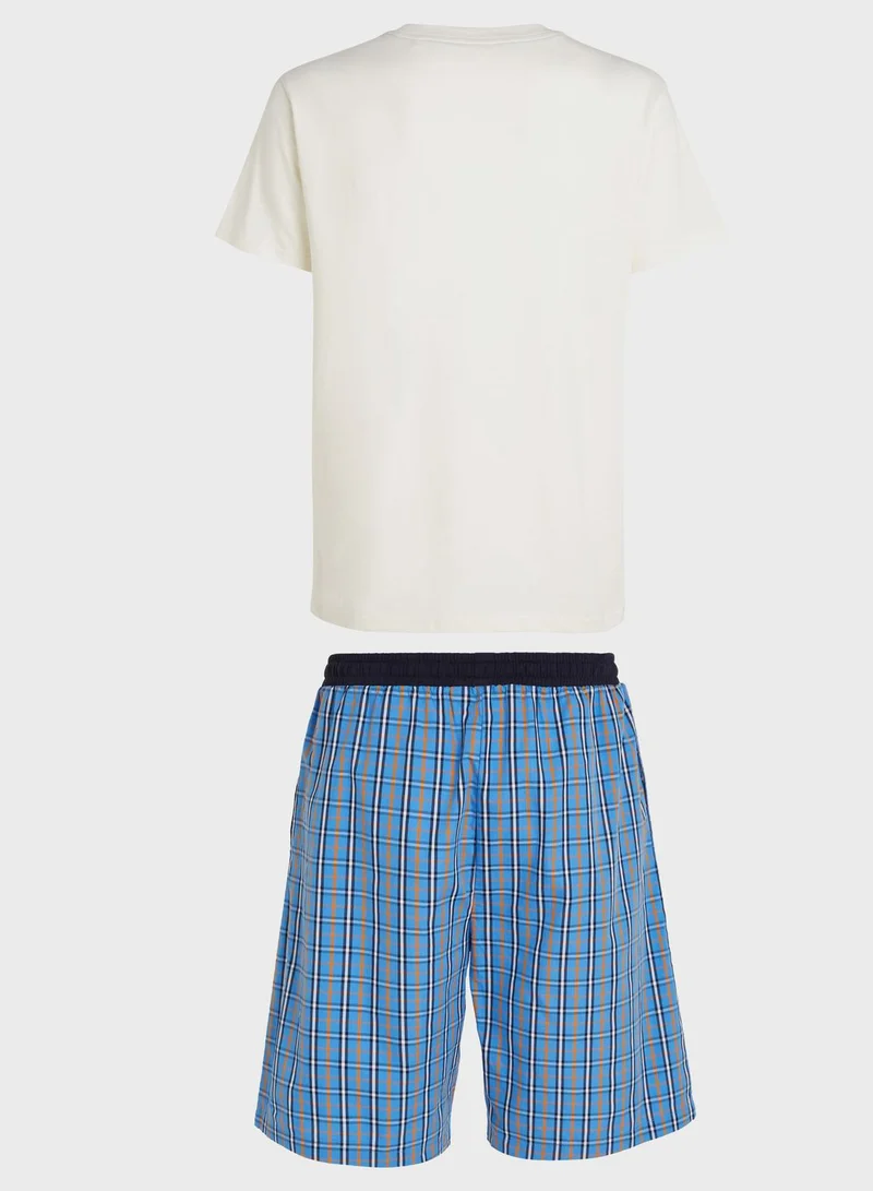 TOMMY HILFIGER Logo Pyjama Set