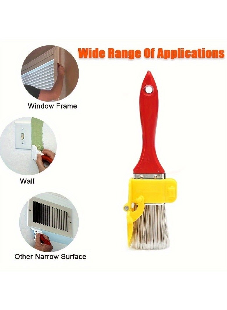Paint Trimming Color Separator Interior Detai Wall Roof Paint Brush, Angle Closing Edge Imitation Wool Roller Brush Tool  - Image 4