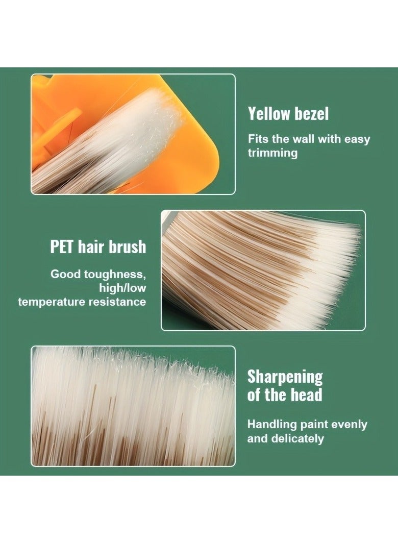 Paint Trimming Color Separator Interior Detai Wall Roof Paint Brush, Angle Closing Edge Imitation Wool Roller Brush Tool  - Image 5