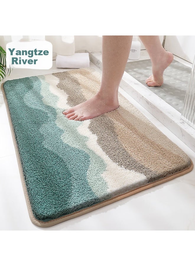 Dajiang Bathroom Mat, Entrance Doormat, Absorbent Floor Mat, Non-slip Mat For Bathroom, 40x60cm - Image 1