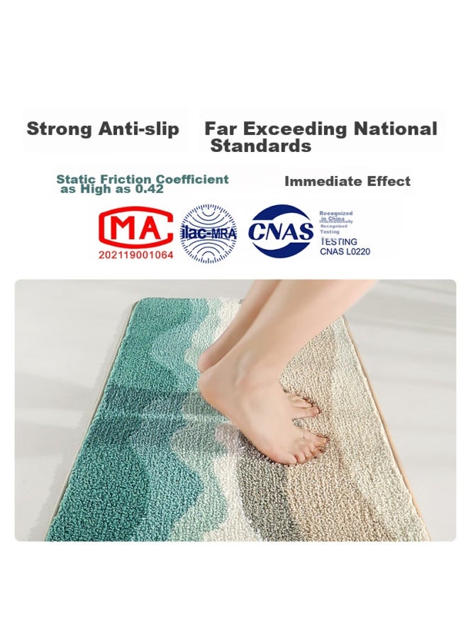 Dajiang Bathroom Mat, Entrance Doormat, Absorbent Floor Mat, Non-slip Mat For Bathroom, 40x60cm - Image 3