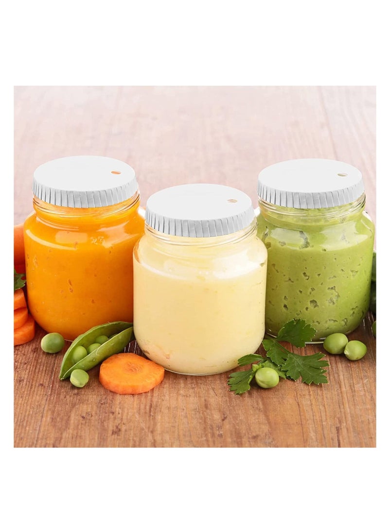 SYOSI Disposable Paper Cup Lids with Straw Hole Vent Hole, Universal Cup Cover Accessories with 7mm Straw Hole, Recycled Paper Drinking Cup Lids Covers Perfect for Hotel Coffee Bar, 100pcs 7.5 * 7.5cm - Image 3