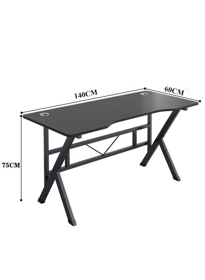EGG PRO (140*60*75 cm)Black Gaming table, gaming desk, gaming and home office table, computer desk and table with K-shaped carbon fiber top, high quality and easy to install - Image 2
