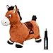 Waddle Inflatable Animal Hopper Kids Toddler Toys Bouncy Animal Hopper Hopping Plush Toy Indoor and Outdoor Pump Included Riding Toys for Boys and Girls Ages 2 and Up - Image 2