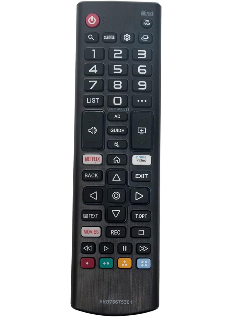 New Replacement Remote Control, Remote Control Fit, Universal Remote Control Compatible with LG LED HDR TV 75UM7110PLB 49UM7400PLB 75UM7000PLA 70UM7100PLA - Image 4