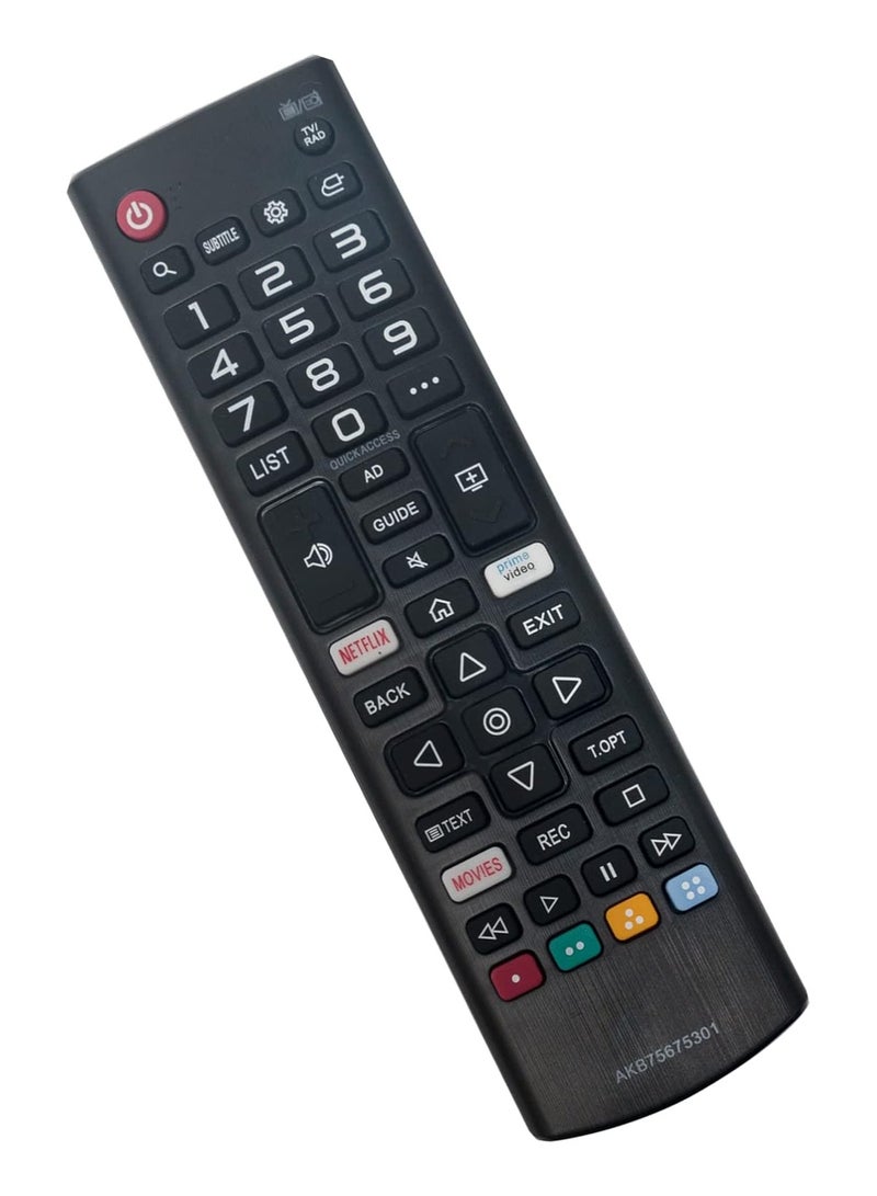 New Replacement Remote Control, Remote Control Fit, Universal Remote Control Compatible with LG LED HDR TV 75UM7110PLB 49UM7400PLB 75UM7000PLA 70UM7100PLA - Image 2