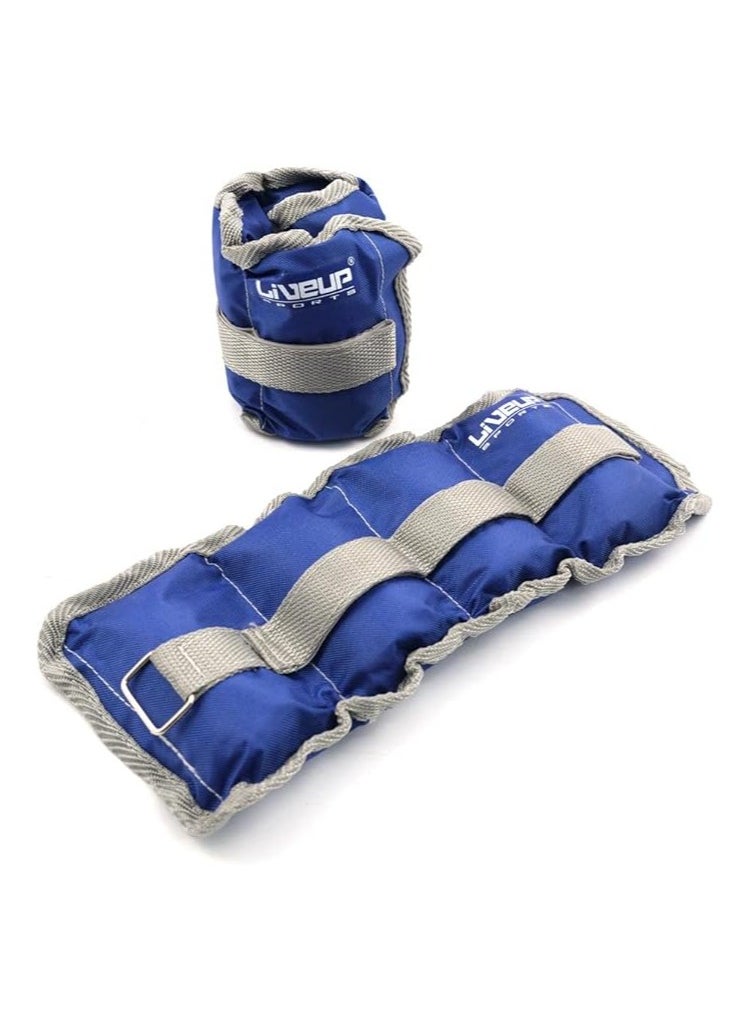 Liveup Wrist/Ankle Weight - 1Kg Blue  - Image 1