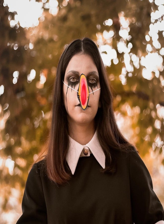 DEARMAMY 5Pcs Animal Bird Beak Fake Parrot Beak Nose Novelty Parrot Mask Simulation Animal Nose Props Halloween Cosplay Bird Mask - Image 4