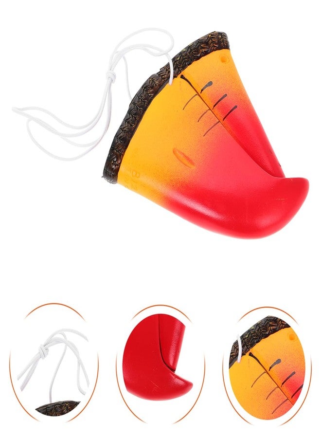 DEARMAMY 5Pcs Animal Bird Beak Fake Parrot Beak Nose Novelty Parrot Mask Simulation Animal Nose Props Halloween Cosplay Bird Mask - Image 3