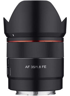 Samyang 35mm F1.8 Auto Focus Compact Full Frame Wide Angle Lens for Sony E Mount, Black (SYIO3518-E)  - Image 1
