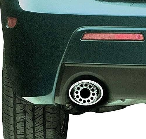 Supremechoice Car A1 Quality Single Oval Pipe Car Exhaust Silencer Tipe Chrome For Tata Indica Vista - Image 5
