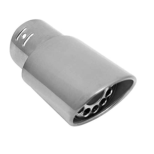 Supremechoice Car A1 Quality Single Oval Pipe Car Exhaust Silencer Tipe Chrome For Tata Indica Vista - Image 2