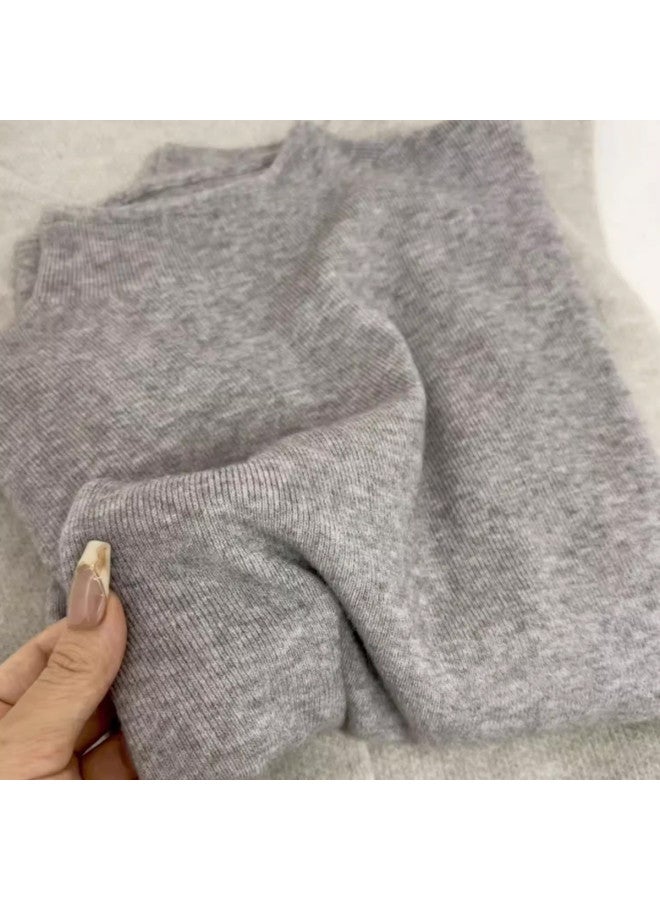 PLANDOO Retro Lazy Knitwear Women'S Autumn Winter Soft Layered Inner Wear Stand Collar Sweater Base Layer - Image 5