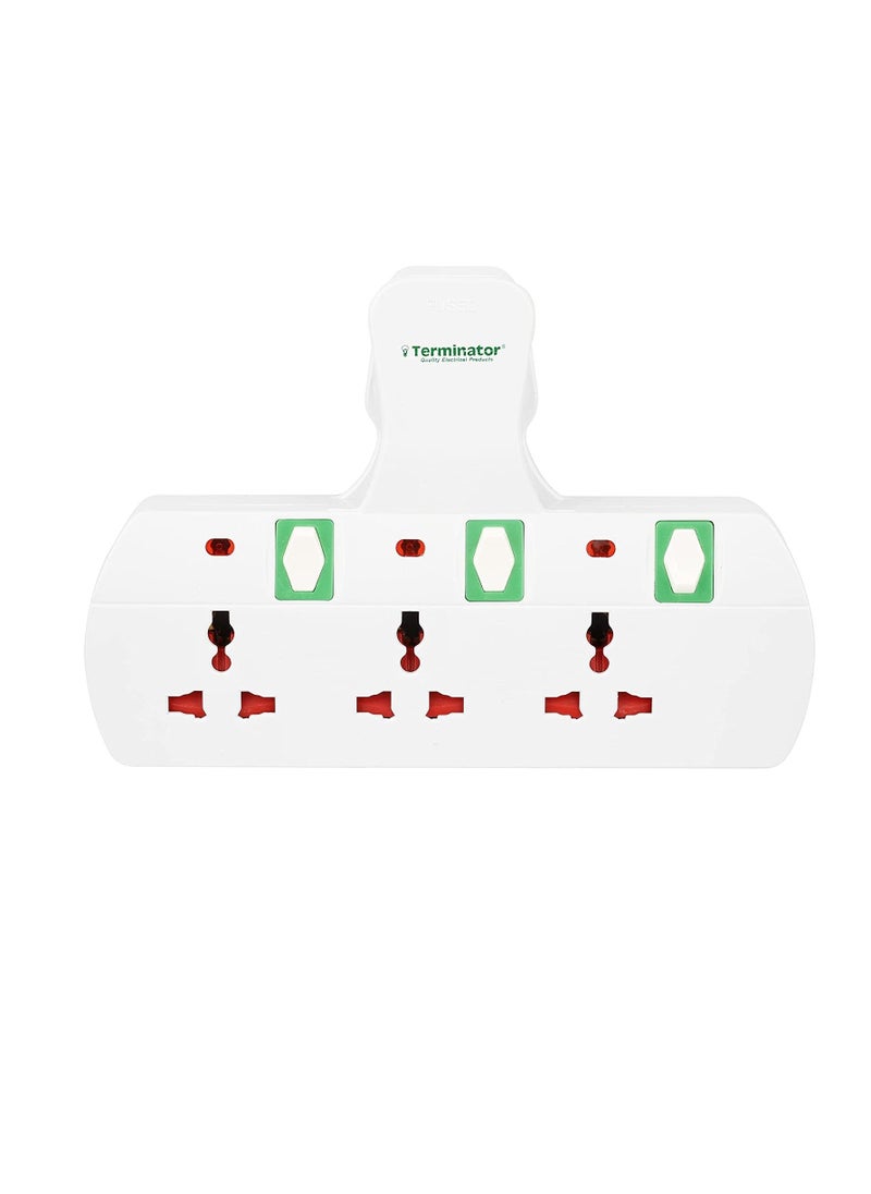 Terminator TERMINATOR 3 WAY UNIVERSAL Plug Sockets  - Image 2